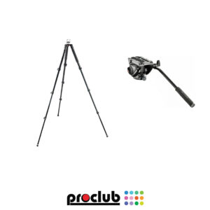 Wypożyczalnia Manfrotto statyw 535AQ + Głowica video MVH500AH